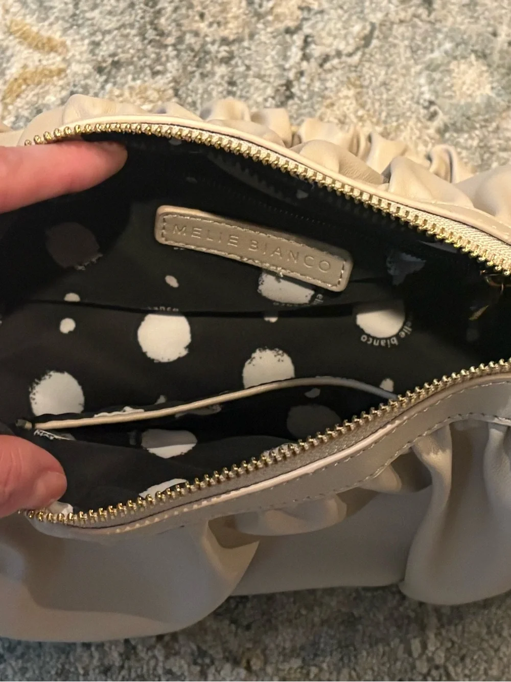 Melie Bianco Handbag (luxury vegan brand)